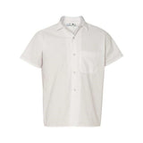 Chef Designs Poplin Cook Shirt With Gripper Closures - White, M