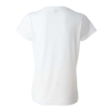 Sublivie Women'S Polyester Sublimation Tee - White, M