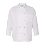 Chef Designs Women'S Ten Button Chef Coat - White, Xl