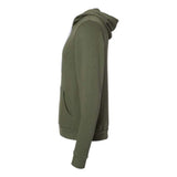 Bella + Canvas Unisex Sponge Fleece Hoodie - Military Green, S
