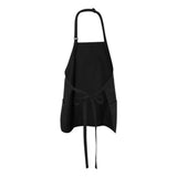 Chef Designs Short Premium Bib Apron - Black, One Size