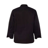 Chef Designs Black Traditional Chef Coat - Black, L