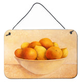 Caroline'S Treasures Oranges & Lemons In A Bowl Wall Or Door Hanging Prints Babe0085Ds812, 8Hx12W, Multicolor