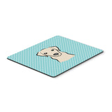 Caroline'S Treasures Checkerboard Blue Yellow Labrador Mouse Pad/Hot Pad/Trivet (Bb1160Mp)