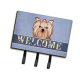 Caroline'S Treasures Bb1390Th68 Yorkie Yorkshire Terrier Welcome Leash Or Key Holder, Large, Multicolor