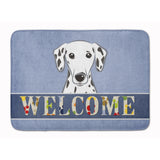 Caroline'S Treasures Dalmatian Welcome Floor Mat, 19 X 27, Multicolor
