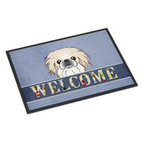 Caroline'S Treasures Bb1407Jmat Pekingese Welcome Indoor Or Outdoor Mat, 24 X 36, Multicolor