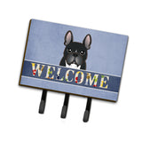 Caroline'S Treasures Bb1413Th68 French Bulldog Welcome Leash Or Key Holder, Large, Multicolor