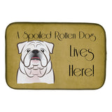 Caroline'S Treasures Bb1468Ddm Dish Drying Mat, 14 X 21, Spoiled