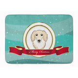 Caroline'S Treasures Longhair Creme Dachshund Christmas Floor Mat, 19 X 27, Multicolor
