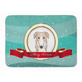 Caroline'S Treasures Borzoi Merry Christmas Floor Mat, 19 X 27, Multicolor