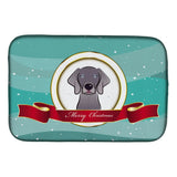 Caroline'S Treasures Bb1541Ddm Dish Drying Mat, 14 X 21, Merry Christmas