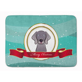 Caroline'S Treasures Weimaraner Merry Christmas Floor Mat, 19 X 27, Multicolor