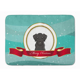 Caroline'S Treasures Black Labrador Merry Christmas Floor Mat, 19 X 27, Multicolor