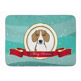 Caroline'S Treasures Beagle Merry Christmas Floor Mat, 19 X 27, Multicolor
