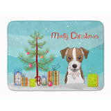 Caroline'S Treasures Christmas Tree And Jack Russell Terrier Floor Mat, 19 X 27, Multicolor
