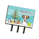 Caroline'S Treasures Bb1574Th68 Christmas Tree And Jack Russell Terrier Leash Or Key Holder, Large, Multicolor
