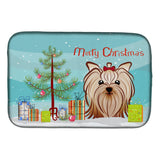 Caroline'S Treasures Bb1576Ddm Dish Drying Mat, 14 X 21, Christmas Tree