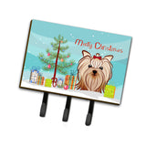 Caroline'S Treasures Bb1576Th68 Christmas Tree And Yorkie Yorkshire Terrier Leash Or Key Holder, Large, Multicolor