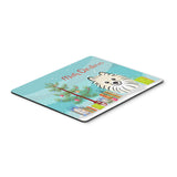 Caroline'S Treasures Christmas Tree & Pomeranian Mouse Pad, Hot Pad Or Trivet, Multicolor (Bb1579Mp)