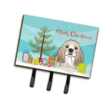Caroline'S Treasures Bb1588Th68 Christmas Tree And Cocker Spaniel Leash Or Key Holder, Large, Multicolor