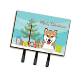 Caroline'S Treasures Bb1597Th68 Christmas Tree And Shiba Inu Leash Or Key Holder, Large, Multicolor