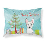 Caroline'S Treasures Bb1598Pillowcase Christmas Tree And Westie Fabric Standard Pillowcase, Large, Multicolor