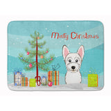 Caroline'S Treasures Christmas Tree And Westie Floor Mat, 19 X 27, Multicolor