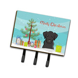 Caroline'S Treasures Bb1607Th68 Christmas Tree And Black Labrador Leash Or Key Holder, Large, Multicolor