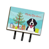 Caroline'S Treasures Bb1609Th68 Christmas Tree And Bernese Mountain Dog Leash Or Key Holder, Large, Multicolor