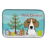 Caroline'S Treasures Bb1611Ddm Dish Drying Mat, 14 X 21, Christmas Tree