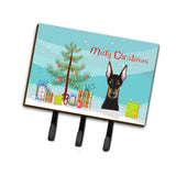 Caroline'S Treasures Bb1617Th68 Christmas Tree And Doberman Leash Or Key Holder, Large, Multicolor