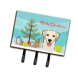 Caroline'S Treasures Bb1624Th68 Christmas Tree And Golden Retriever Leash Or Key Holder, Large, Multicolor