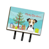 Caroline'S Treasures Bb1633Th68 Christmas Tree And Jack Russell Terrier Leash Or Key Holder, Large, Multicolor