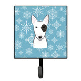 Caroline'S Treasures Bb1643Sh4 Snowflake Bull Terrier Leash Or Key Holder, Small, Multicolor