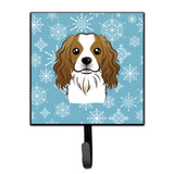 Caroline'S Treasures Bb1658Sh4 Snowflake Cavalier Spaniel Leash Or Key Holder, Small, Multicolor
