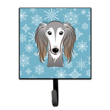 Caroline'S Treasures Bb1663Sh4 Snowflake Saluki Leash Or Key Holder, Small, Multicolor