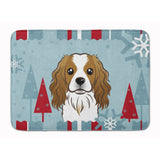 Caroline'S Treasures Winter Holiday Cavalier Spaniel Floor Mat, 19 X 27, Multicolor