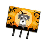 Caroline'S Treasures Bb1764Th68 Halloween Schnauzer Leash Or Key Holder, Large, Multicolor
