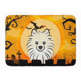 Caroline'S Treasures Halloween Pomeranian Floor Mat, 19 X 27, Multicolor