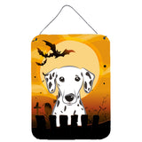 Caroline'S Treasures Halloween Dalmatian Wall Or Door Hanging Prints Bb1768Ds1216, 16Hx12W, Multicolor
