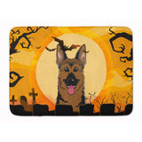 Caroline'S Treasures Halloween German Shepherd Floor Mat, 19 X 27, Multicolor
