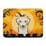 Caroline'S Treasures Halloween Yellow Labrador Floor Mat, 19 X 27, Multicolor