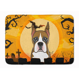 Caroline'S Treasures Halloween Boxer Floor Mat, 19 X 27, Multicolor