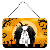 Caroline'S Treasures Halloween Japanese Chin Wall Or Door Hanging Prints Bb1788Ds812, 8Hx12W, Multicolor