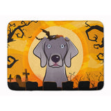 Caroline'S Treasures Halloween Weimaraner Floor Mat, 19 X 27, Multicolor