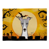 Caroline'S Treasures Bb1794Plmt Halloween Italian Greyhound Fabric Placemat, Multicolor