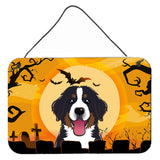 Caroline'S Treasures Halloween Bernese Mountain Dog Wall Or Door Hanging Prints Bb1795Ds812, 8Hx12W, Multicolor