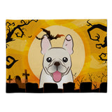 Caroline'S Treasures Bb1796Plmt Halloween French Bulldog Fabric Placemat, Multicolor