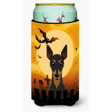 Caroline'S Treasures Halloween Min Pin Tall Boy Koozie Hugger, Multicolor